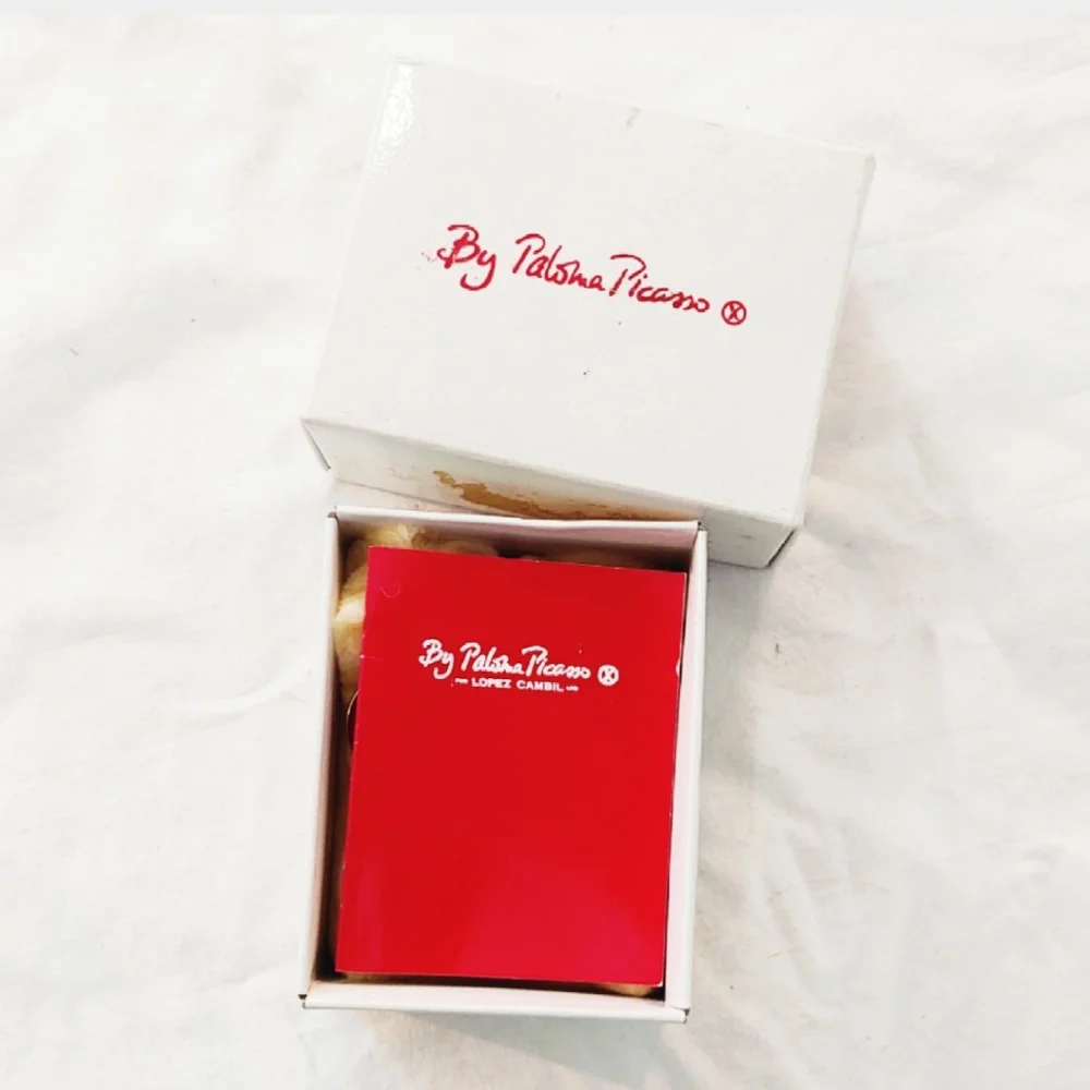 New Paloma Picasso Gold Plated X Keychain